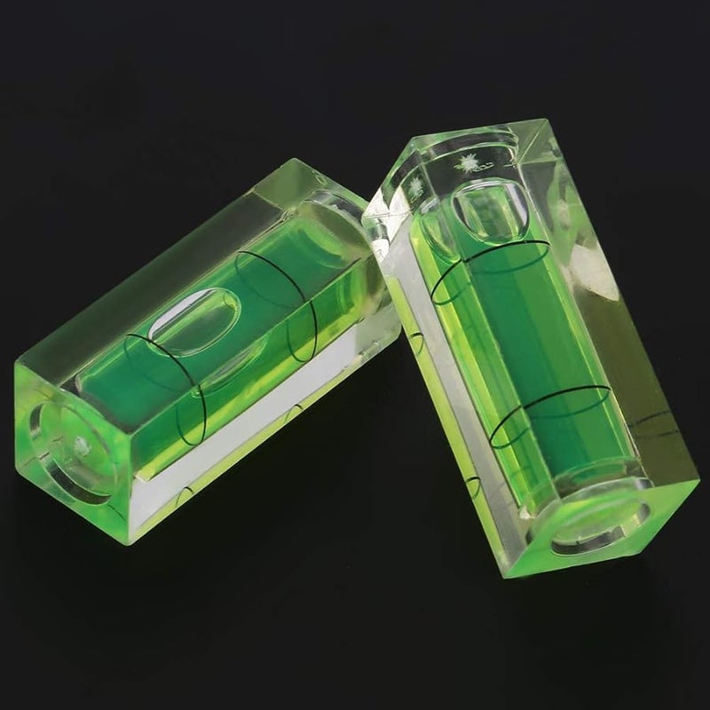 Mini Bubble Level 5pcs 15x15x40mm Small Frame Level Horizontal Vertical Measuring Tool - Image 3